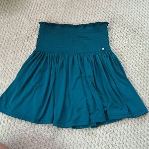 Natural Life Teal Daisy Skort -XS